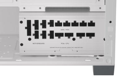 CORSAIR представляет серию блоков питания RMx SHIFT белого цвета с боковым подключением