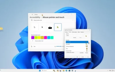 Как изменить указатель мыши и курсор в Windows 11 или 10