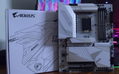 Обзор материнской платы Gigabyte Z790 AORUS PRO X с премиальной белой эстетикой.